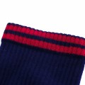 organic-cotton-socks-navy-blue-striped-red