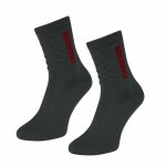 Trekking socks with merino wool green