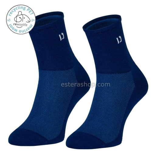 bicycle sports socks made of pet bottle and merino wool