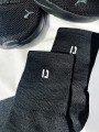 black wool socks for cycling and running thermoactive ecological recycled socks and merino wool light airy breathable antibacterial socks