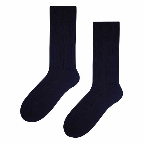 striped-cotton-socks-with-a-dark-navy-blue-suit