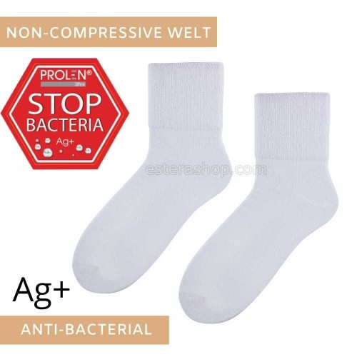 anti-bacterial-pressure-free-socks-white-with-silver