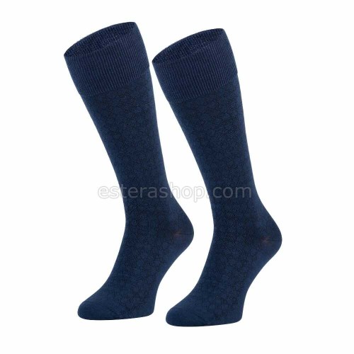 dark blue wool socks