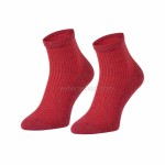 Skarpetki merino wool zakostki czerwone