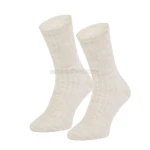 damskie skarpety z merino wool crem