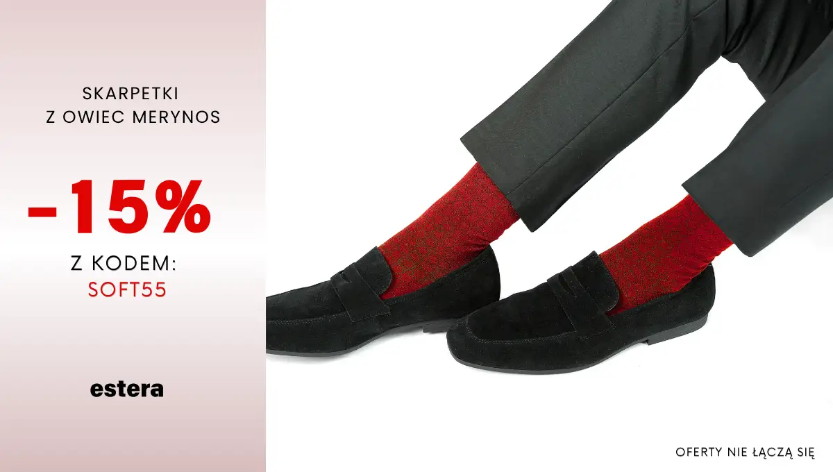 wełniane cienkie skarpetki